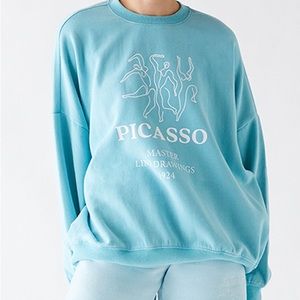Pacsun Picasso Ex-Boyfriend Sweatshirt